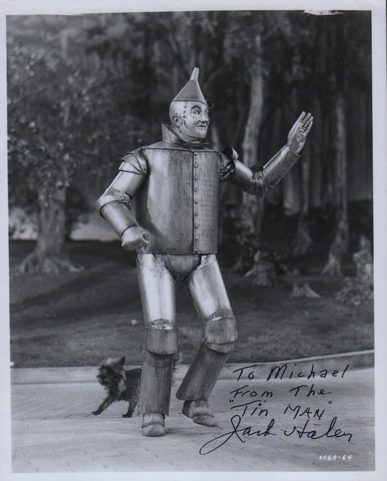Jack Haley Tin Man of Oz vintage signed photograph (1 of 1)