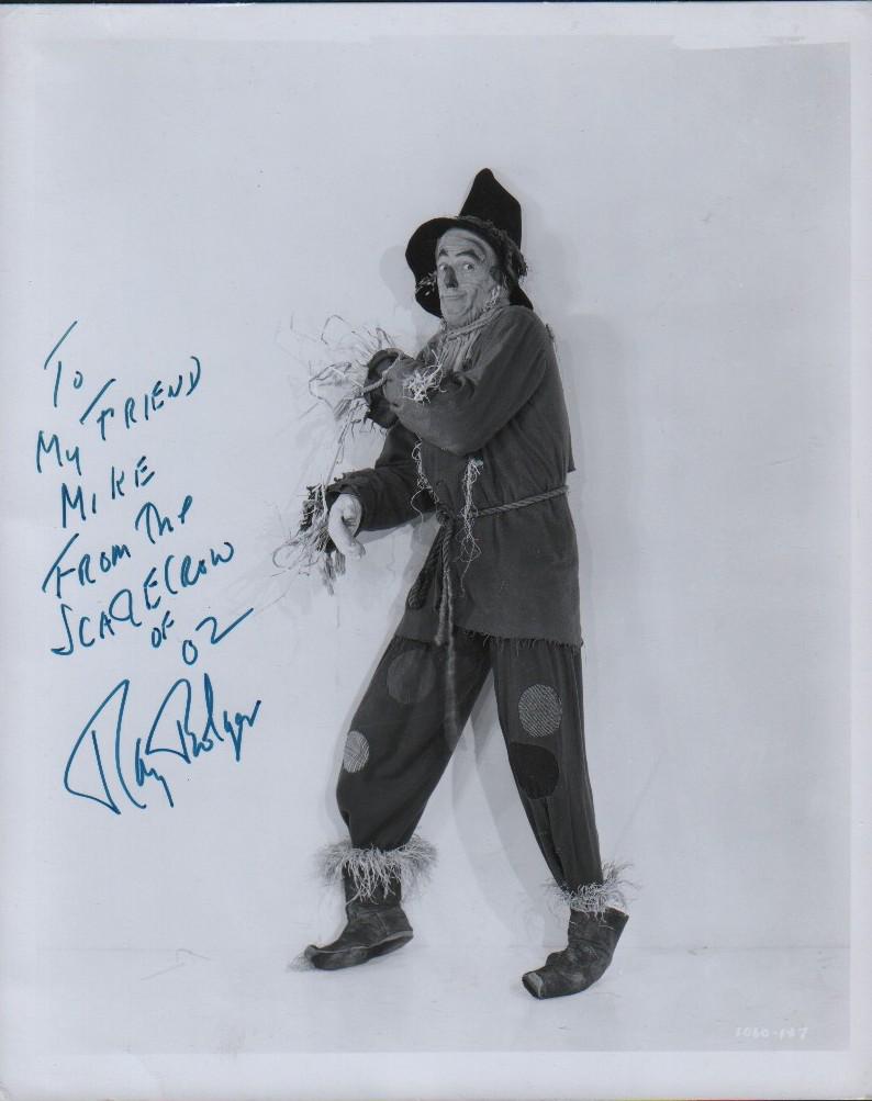 Ray Bolger Screcrow of Oz signed vintage photograph (1 of 1)