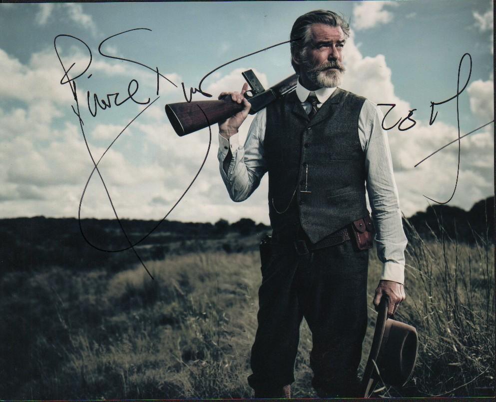 Pierce Brosnan signed photograph (1 of 1)