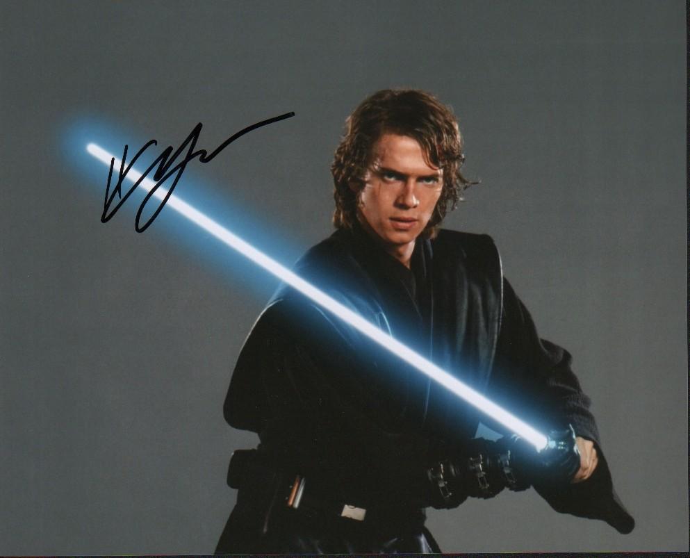 Hayden Christensen Star Wars signed photograph (1 of 1)