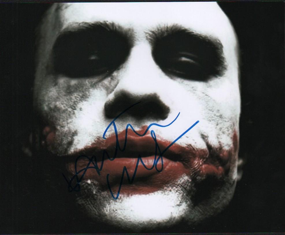 Heath Ledger RARE Joker signed photograph (1 of 1)