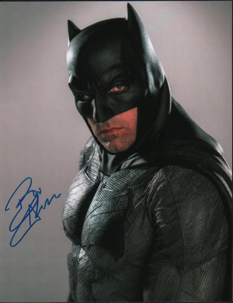 Ben Affleck signed Batman photograph (1 of 1)