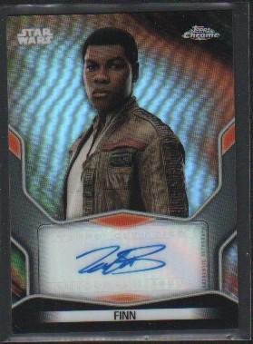 John Boyega Star Wars signed card (1 of 1)