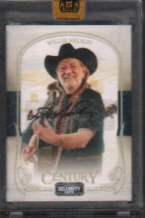 Willie Nelson rare signed trading card (1 of 1)