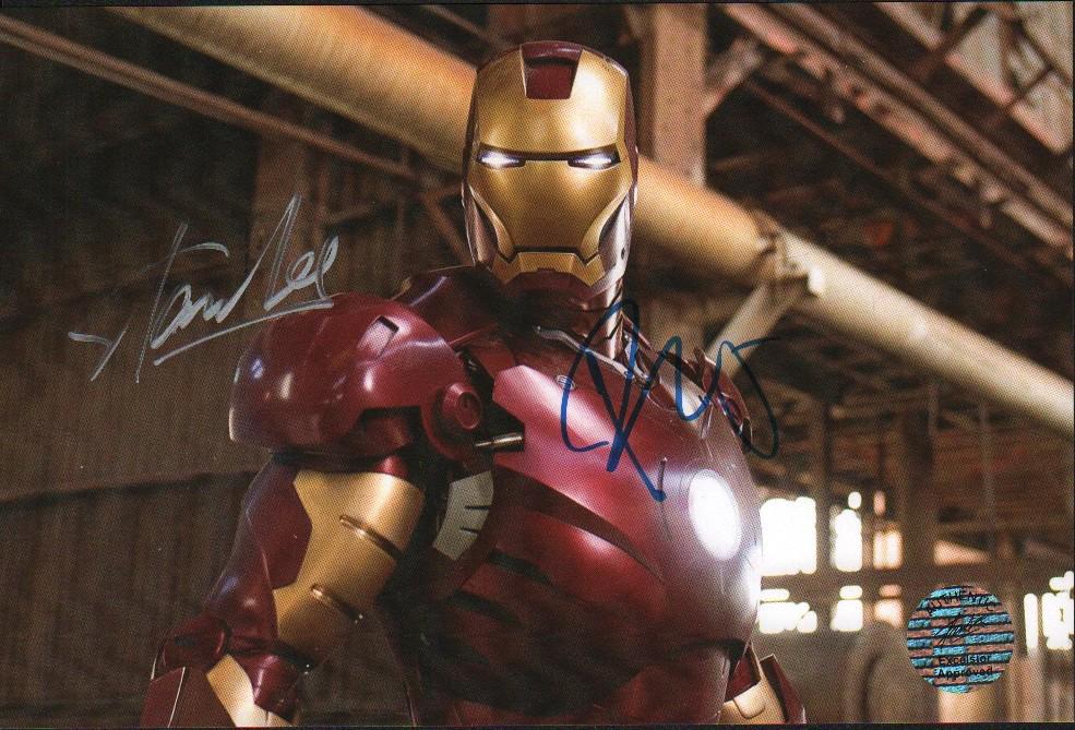 Charitybuzz: Stan Lee Signed Iron Man Marvel Movie Photo
