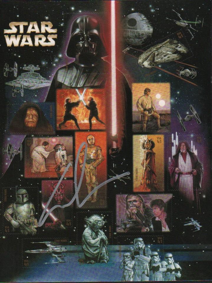George Lucas Star Wars signed photograph (1 of 1)