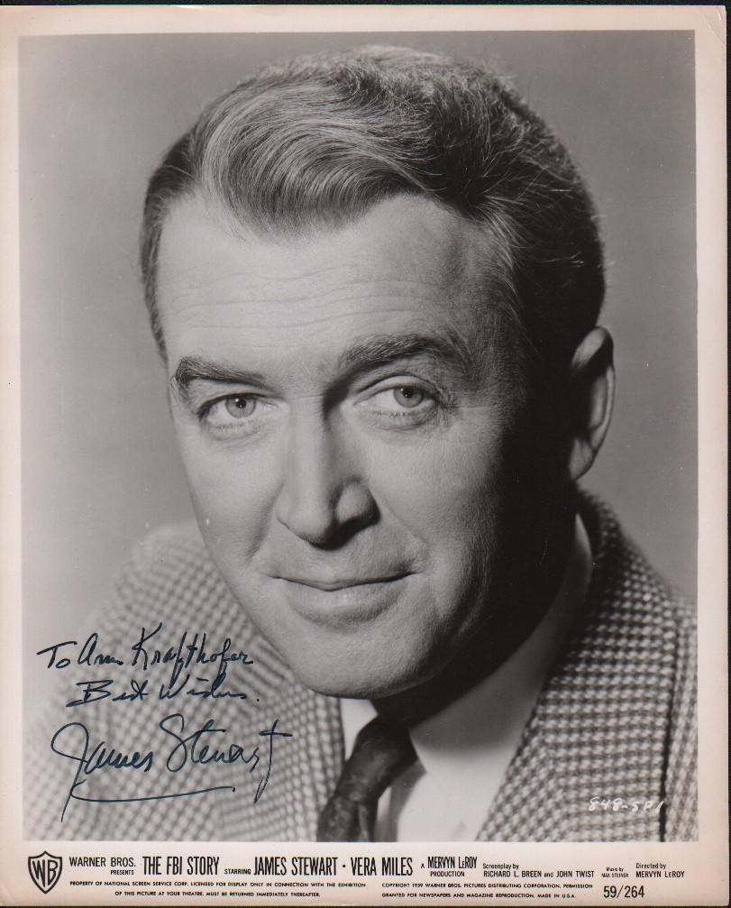 James Stewart original signed photograph (1 of 1)