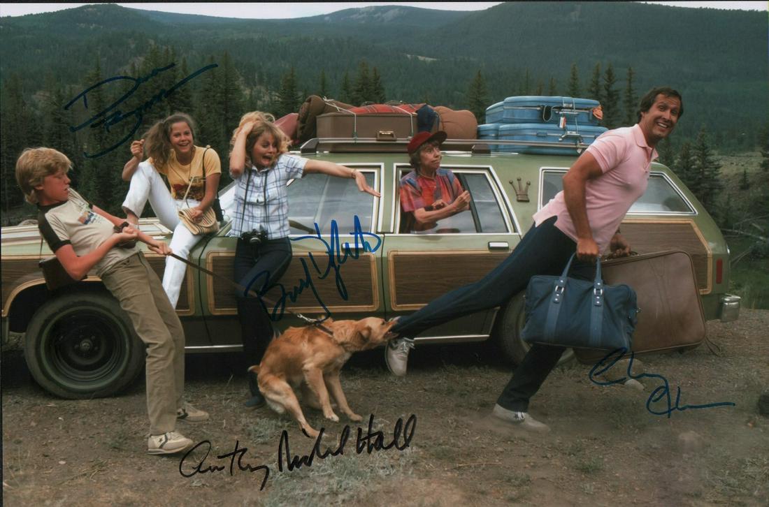 Cast of National Lampoons Vacation signed 11x14 (1 of 1)