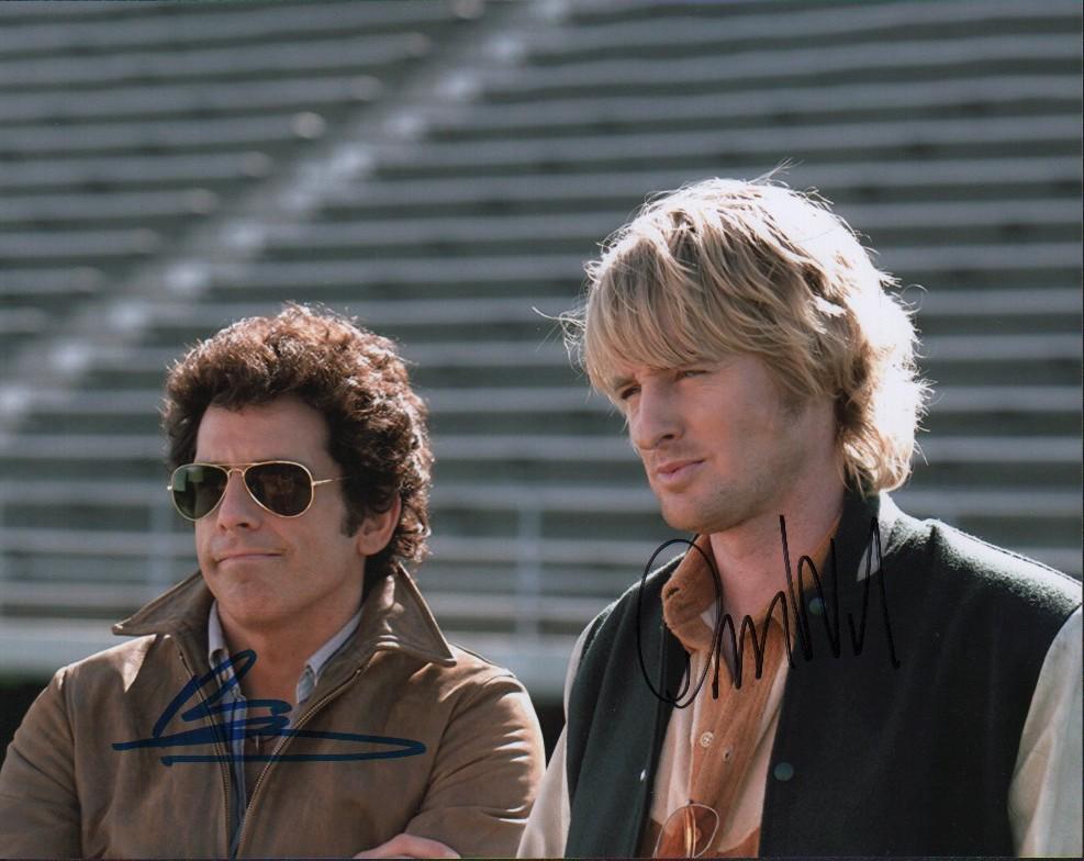 Starsky and Hutch movie signed photograph by Owen Wilson and Ben Stiller (1 of 1)