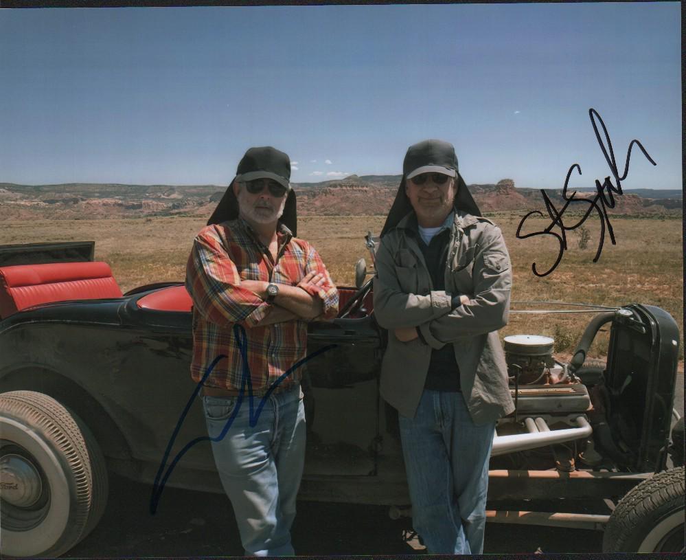 George Lucas and Steven Spielberg signed photograph (1 of 1)