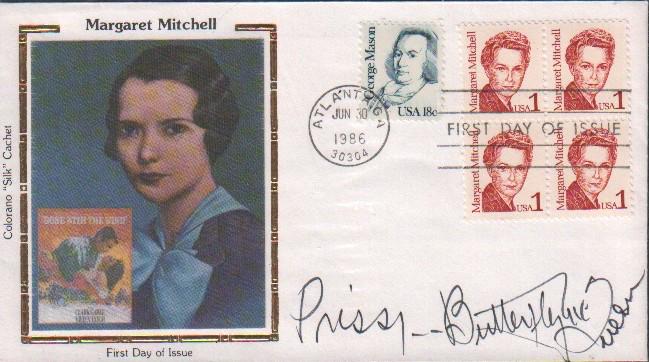 Butterfly McQueen Gone with the Wind signed FDC (1 of 1)