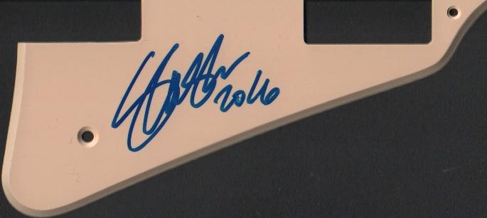 Slash pickguard signed Guns N Roses (1 of 1)