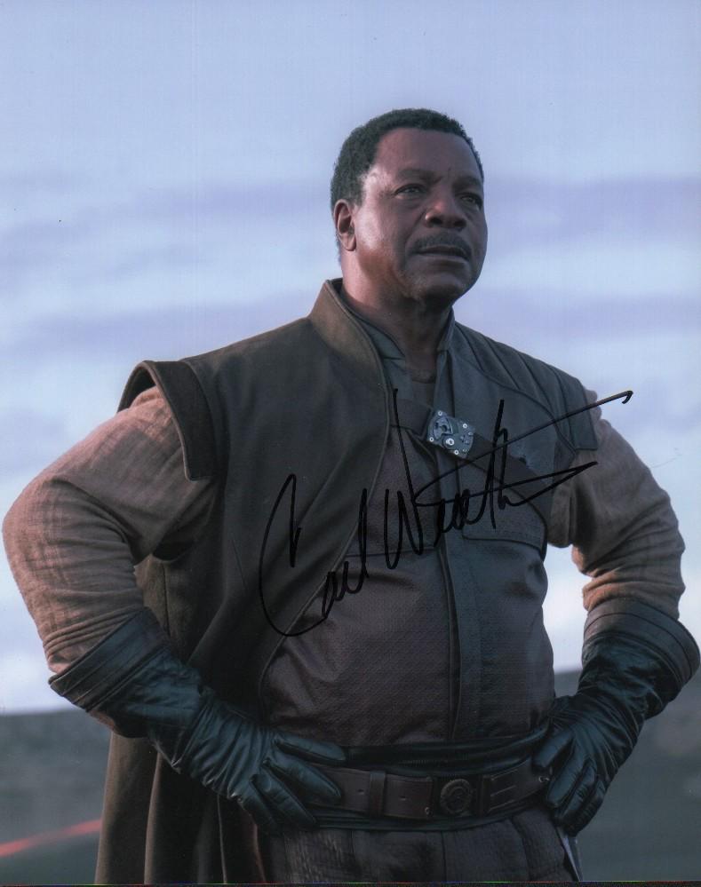 Carl Weathers signed Star Wars photograph (1 of 1)