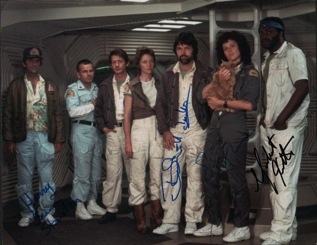 Alien rare cast signed 11x14 photograph (1 of 1)