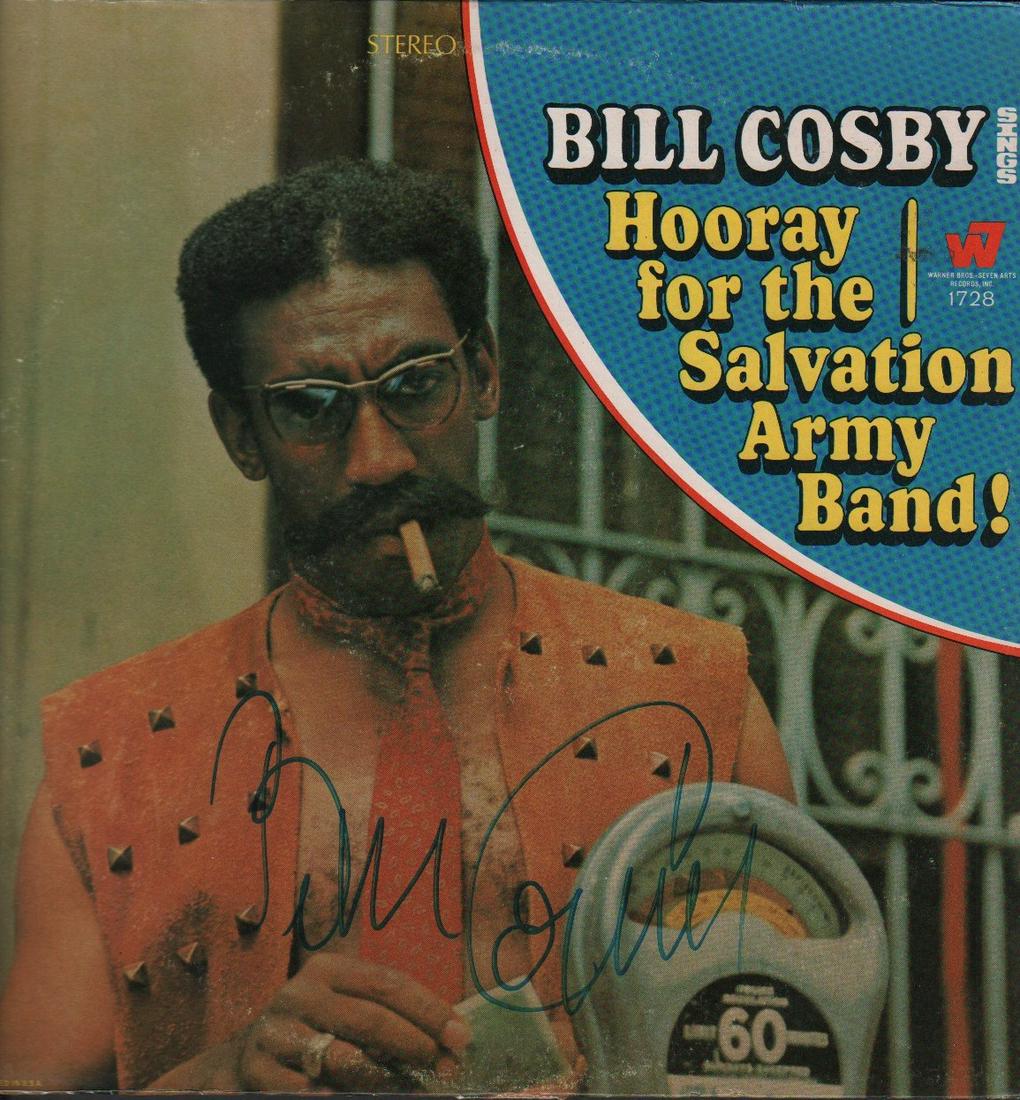Bill Cosby early comedy LP signed (1 of 1)