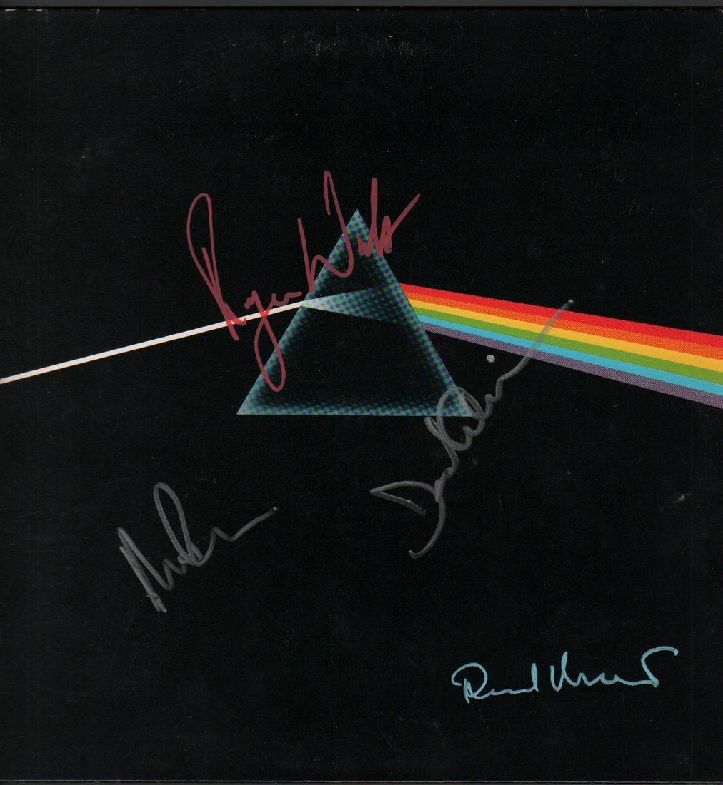 Pink Floyd signed band LP (1 of 1)