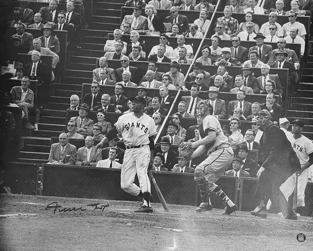 Willie Mays the Catch signed large 16x20 photograph (1 of 1)