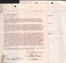 Alfred Hitchcock RARE movie contract signed