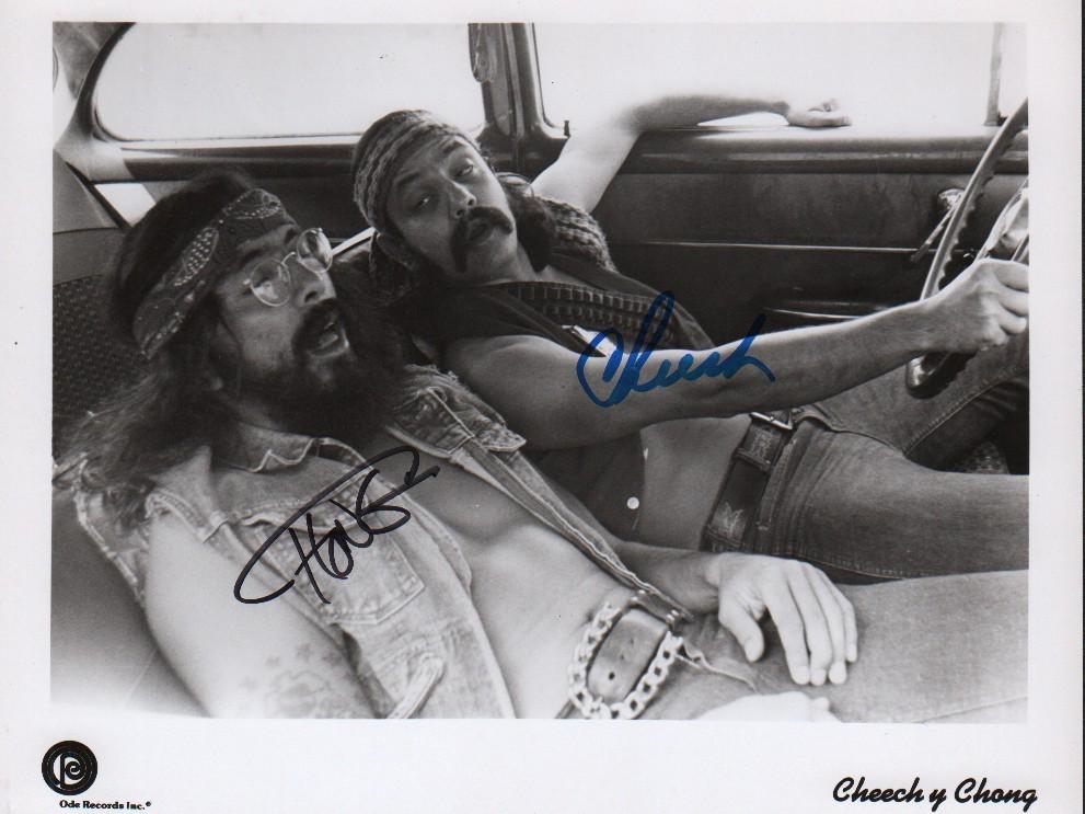 Cheech n Chong signed photograph (1 of 1)
