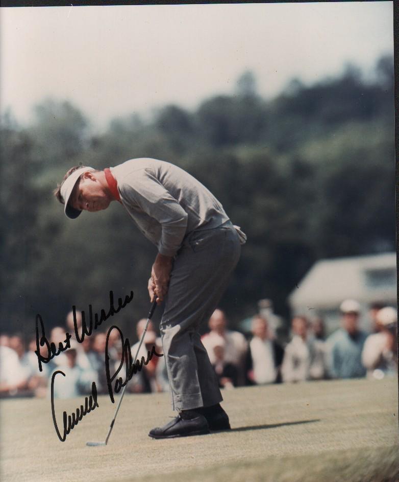 Arnold Palmer signed photograph (1 of 1)