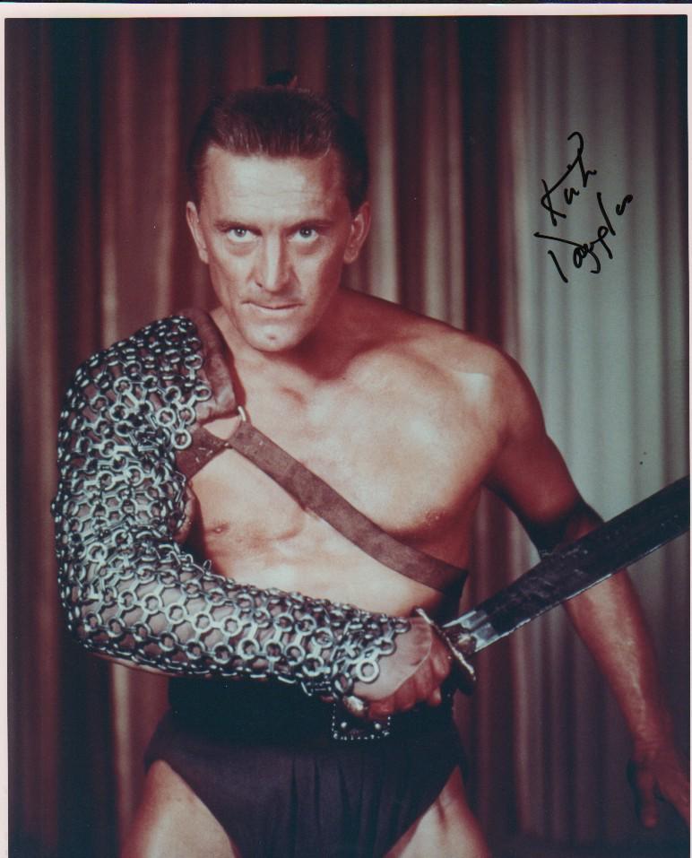 Kirk Douglas signed photograph (1 of 1)
