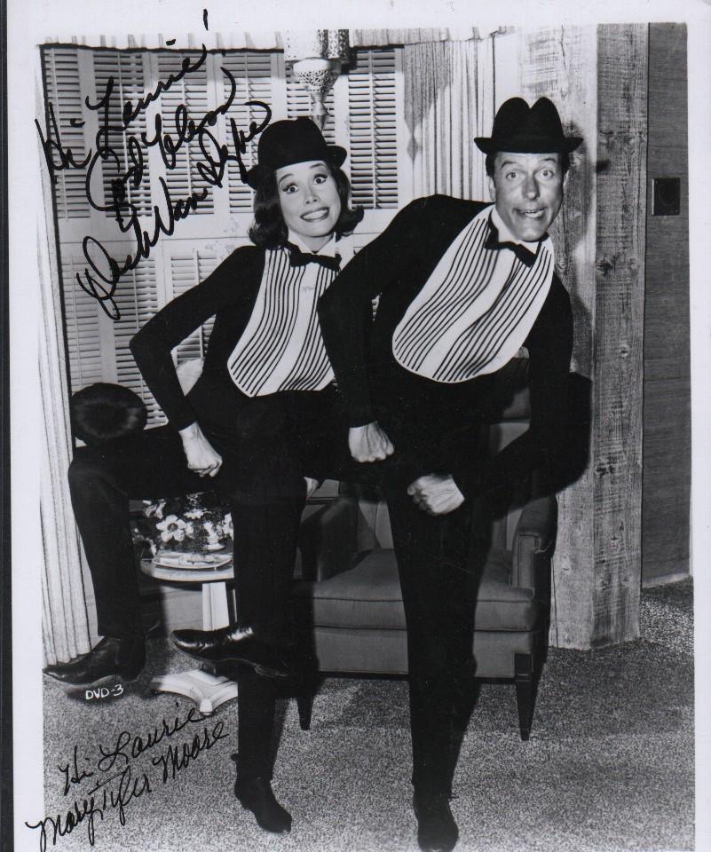 Dick Van Dyke show cast signed photograph (1 of 1)