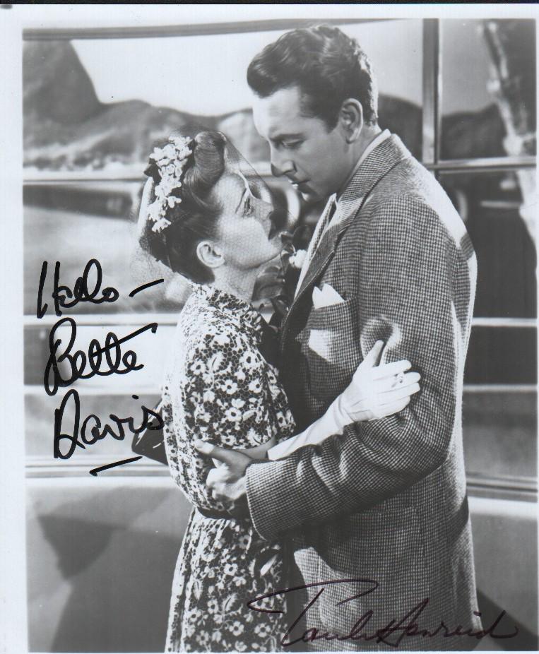 Bette Davis signed photograph (1 of 1)