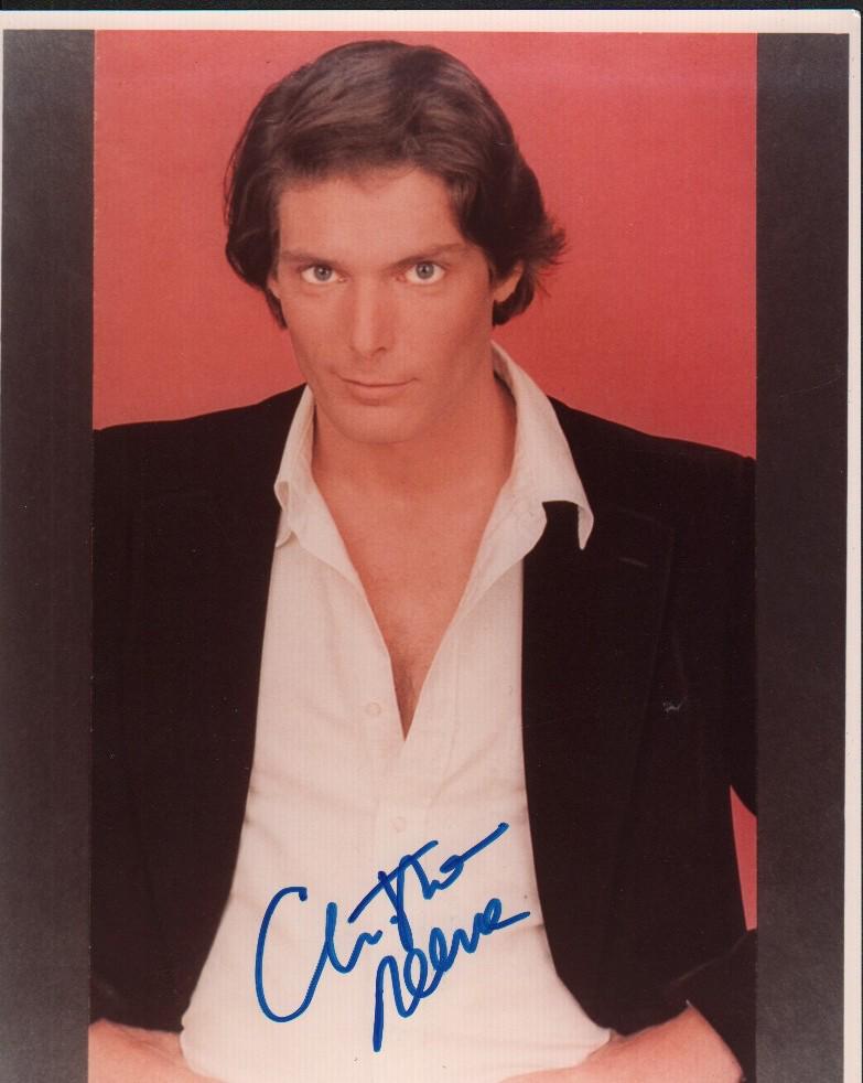 Christopher Reeve signed photograph (1 of 1)