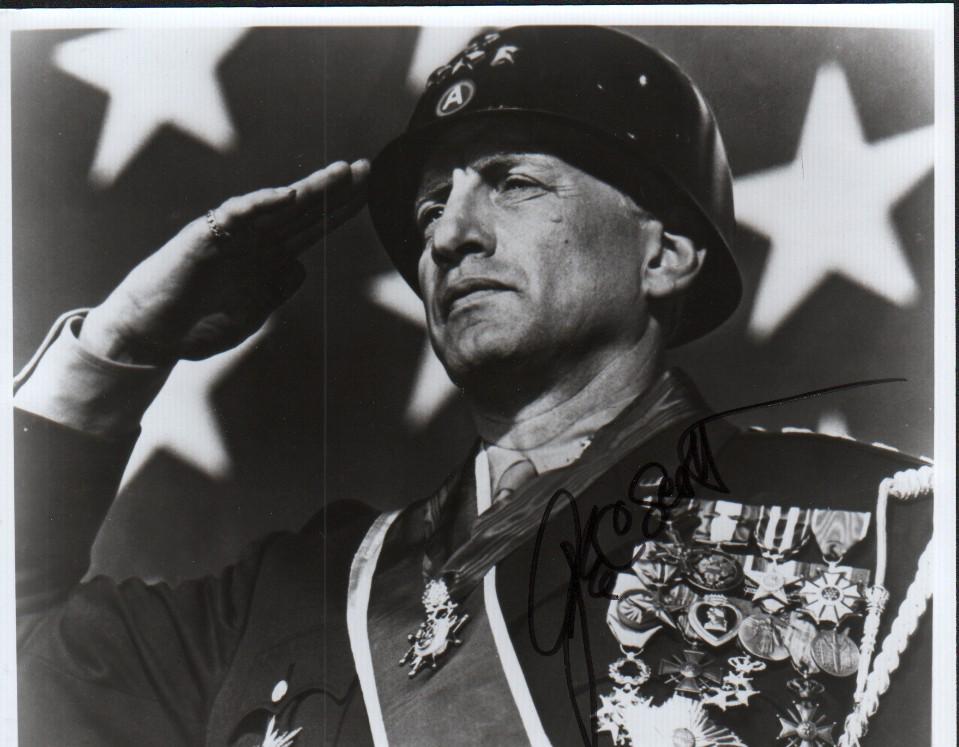 George C Scott signed photograph (1 of 1)