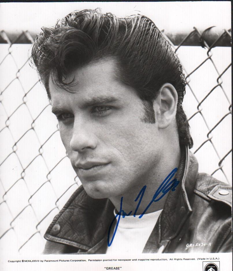 John Travolta signed photograph (1 of 1)