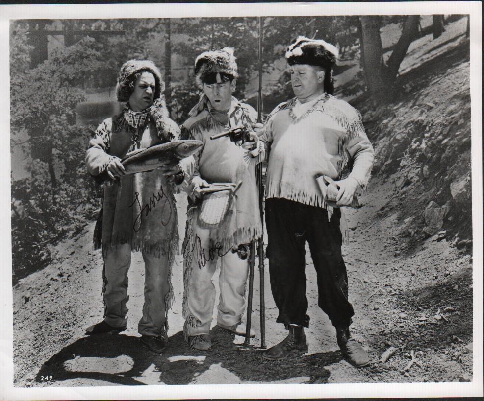 Three Stooges signed photograph (1 of 1)