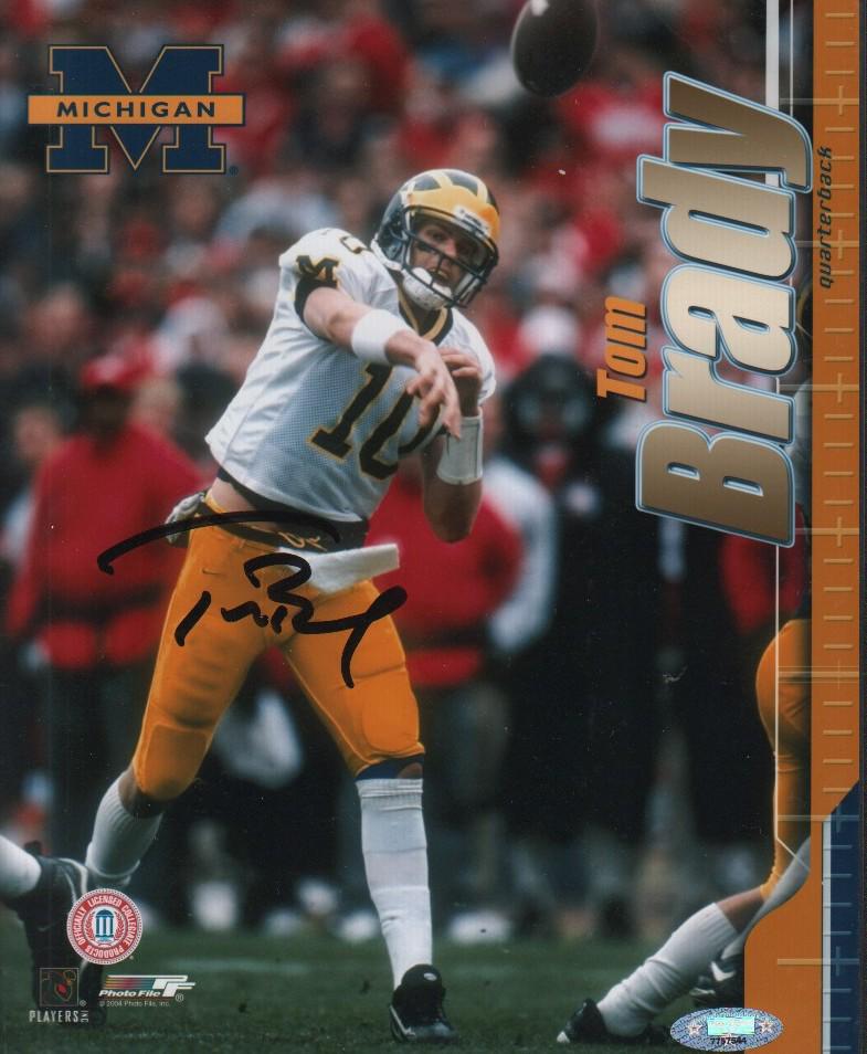 Tom Brady signed photograph (1 of 1)