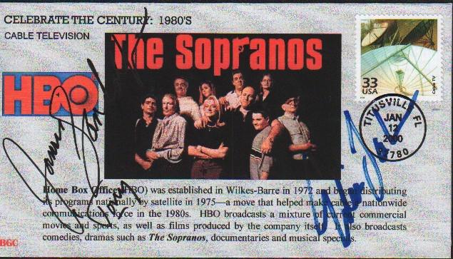 Sopranos cast signed FDC (1 of 1)