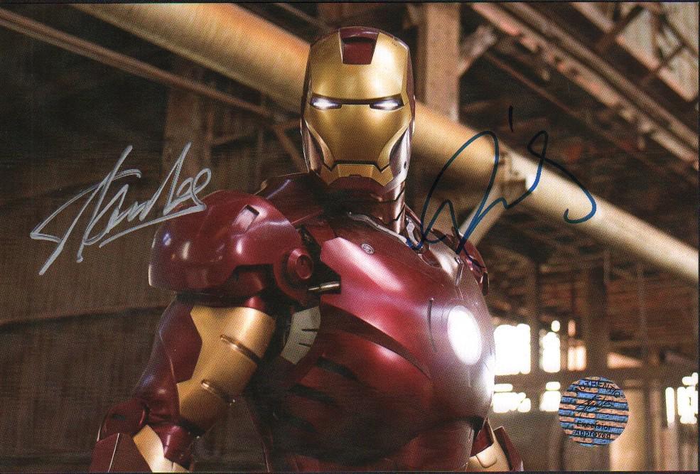 Stan Lee and Iron Man signed photograph (1 of 1)