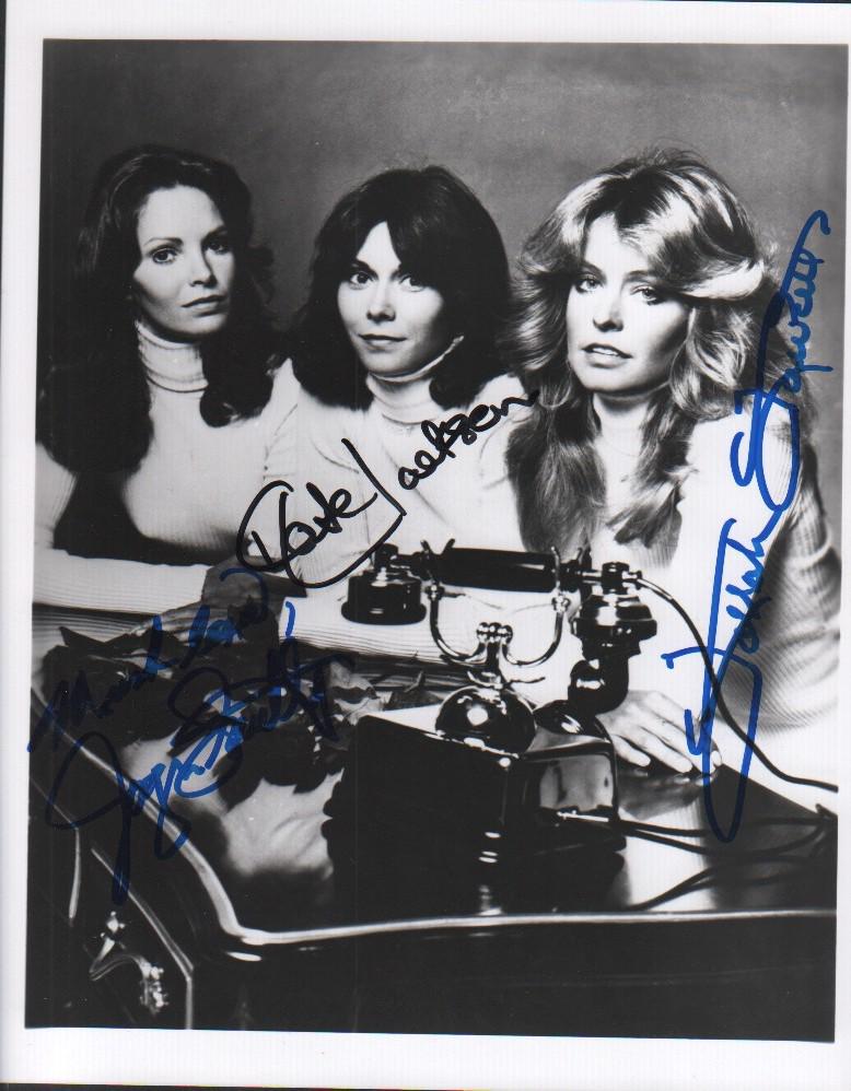 Charlies Angels cast signed photograph (1 of 1)