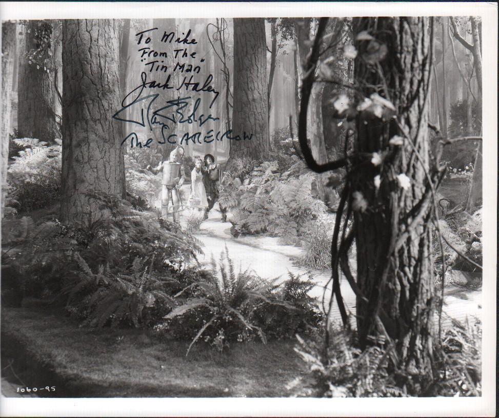 Wizard of Oz cast signed photograph (1 of 1)