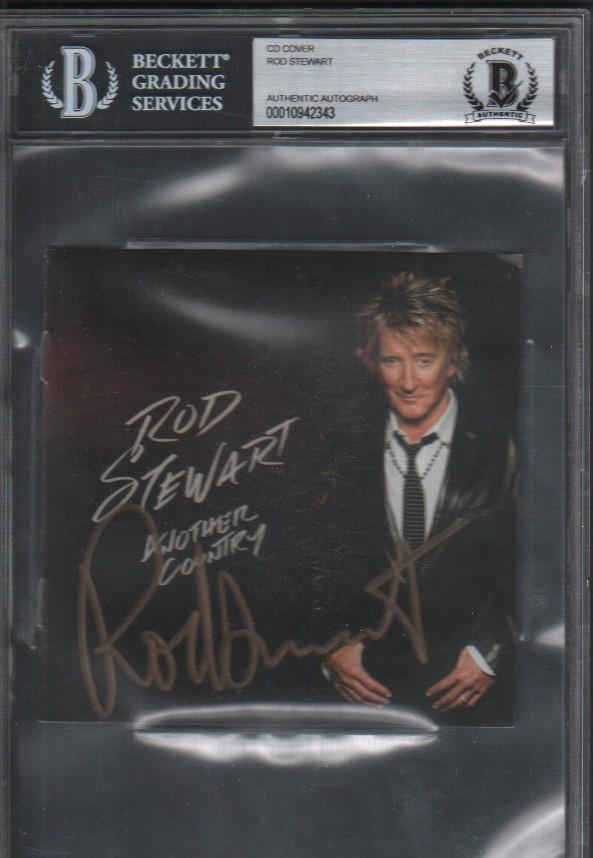 Rod Stewart Beckett Slabbed CD (1 of 1)