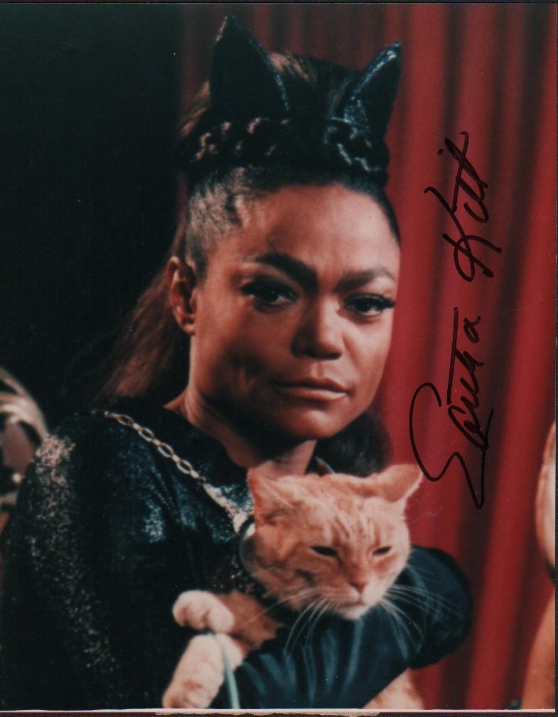Eartha Kitt signed Catwoman photograph (1 of 1)