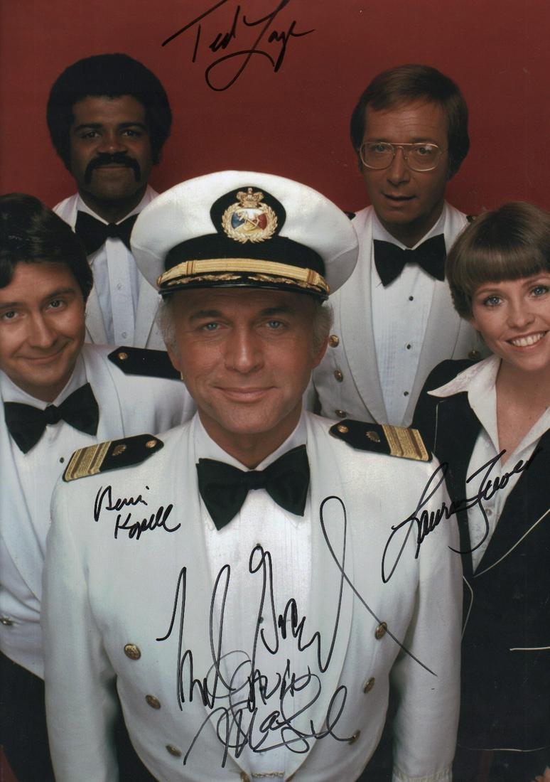 The Love Boat cast signed photograph (1 of 1)