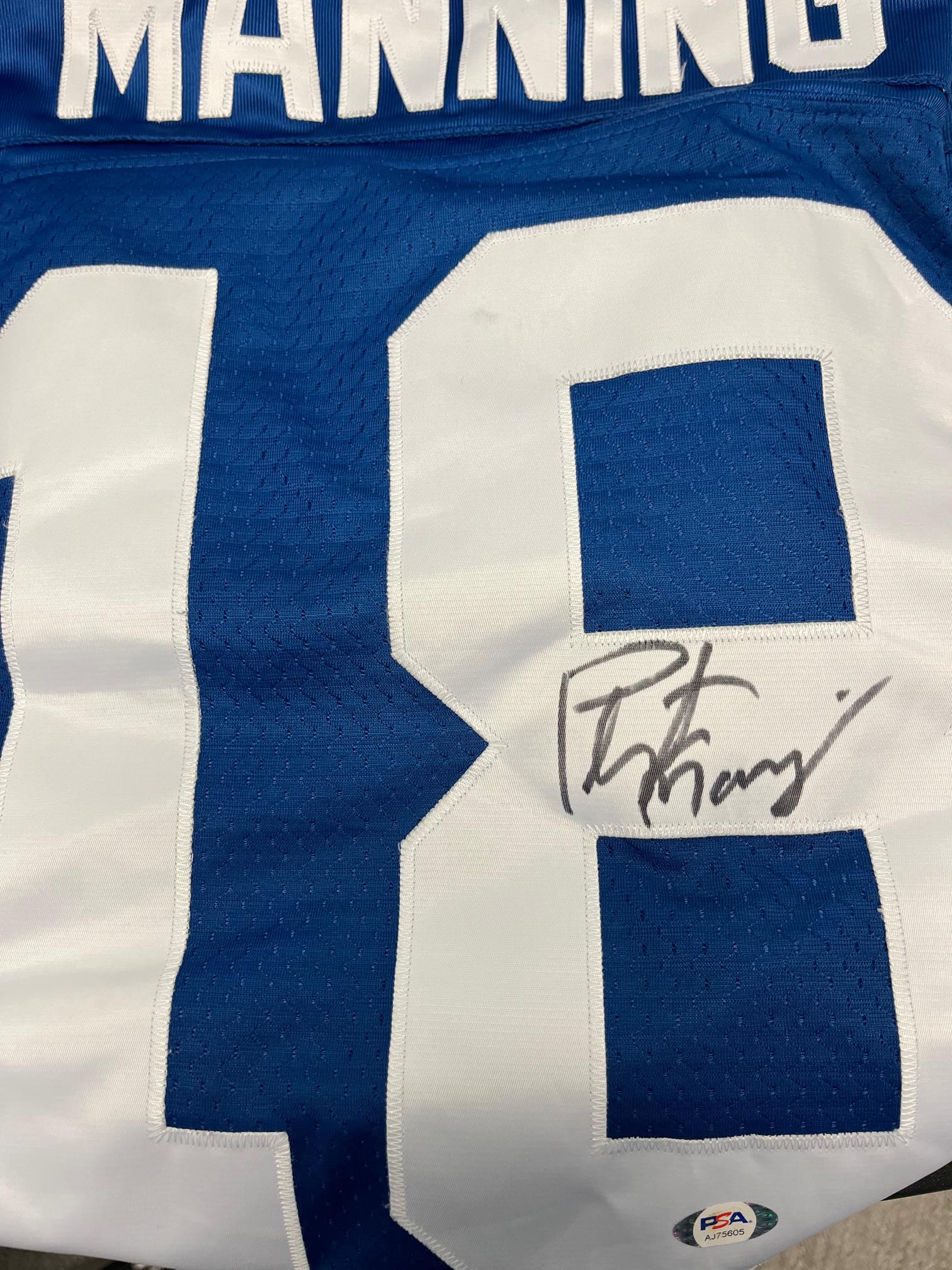 Peyton Manning PSA signed jersey (1 of 1)