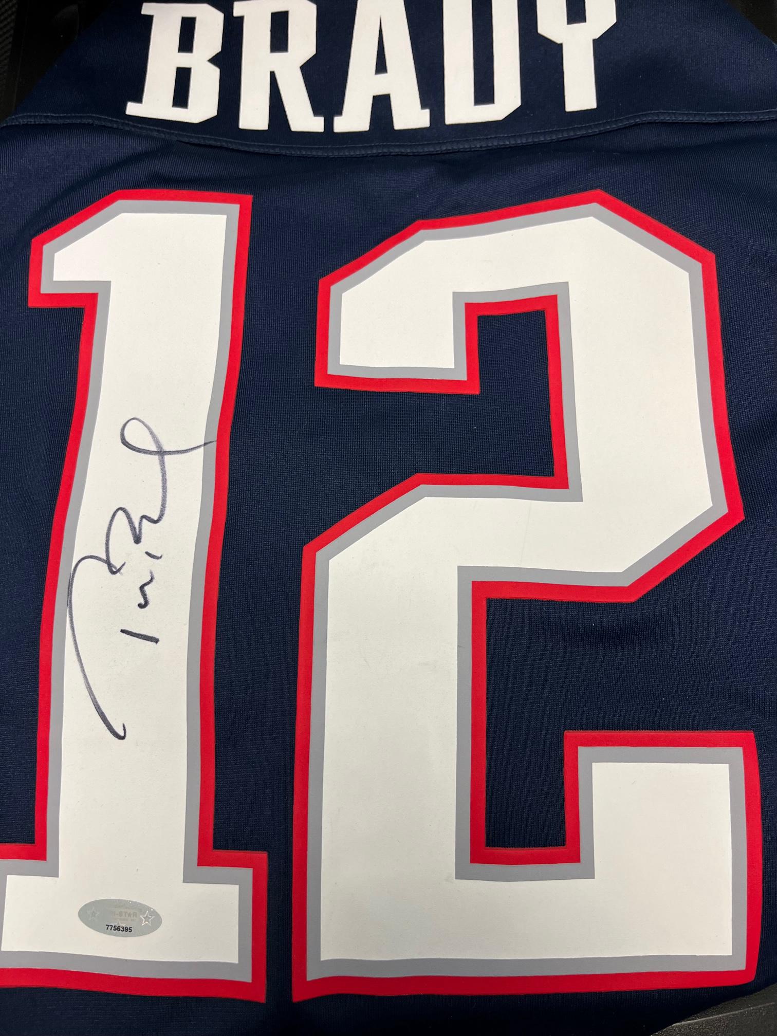 Tom Brady signed jersey TRI STAR (1 of 1)