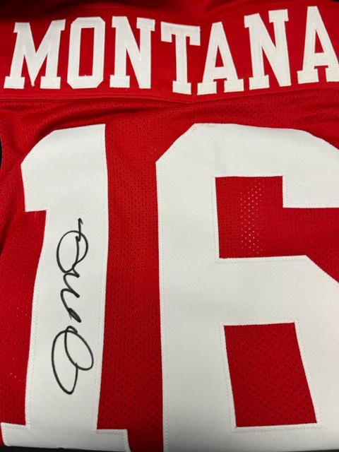 Joe Montana Beckett signed jersey (1 of 1)