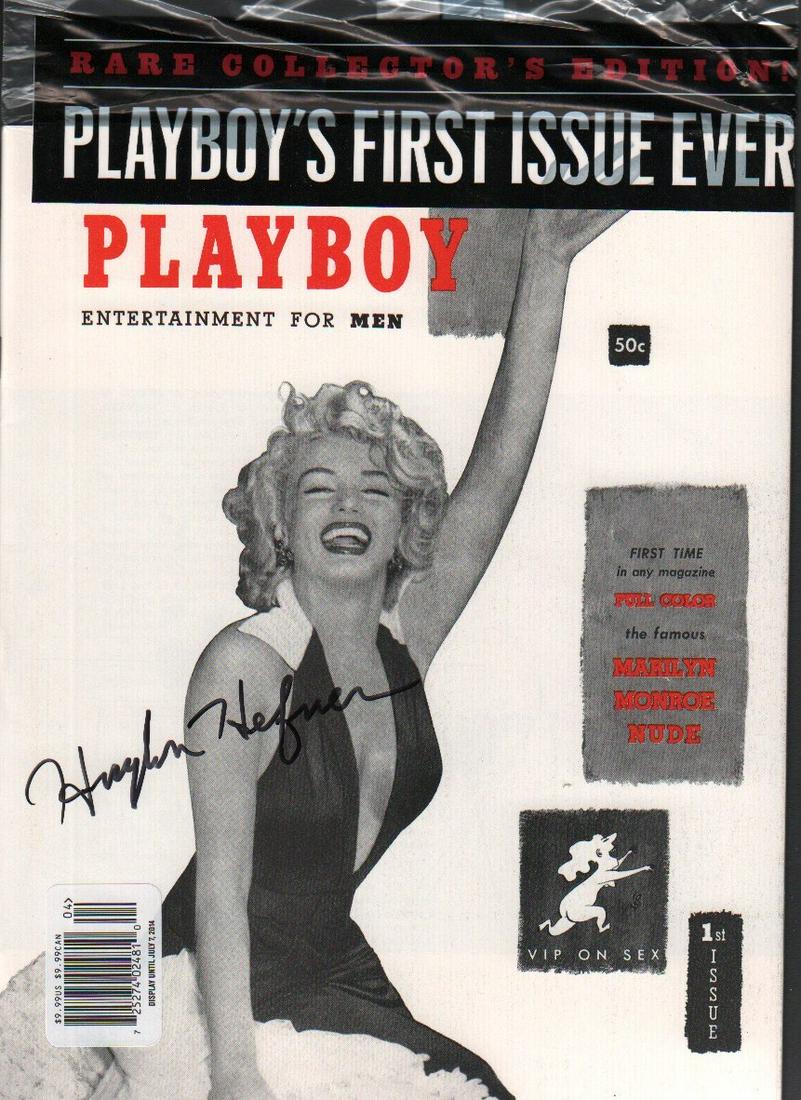 Hugh Hefner signed Playboy number one ! (1 of 1)
