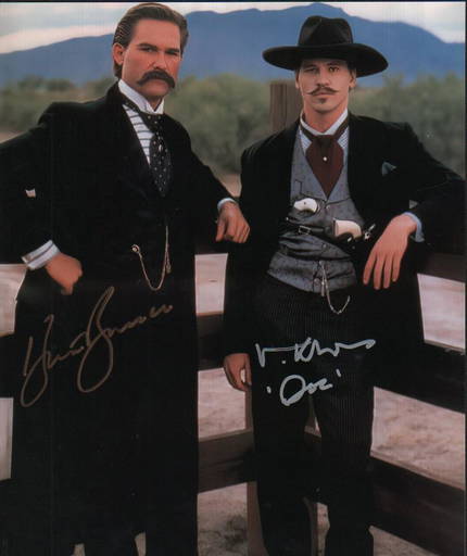 Tombstone cast signed photograph (#0189) on Dec 05, 2022 | Piece of the