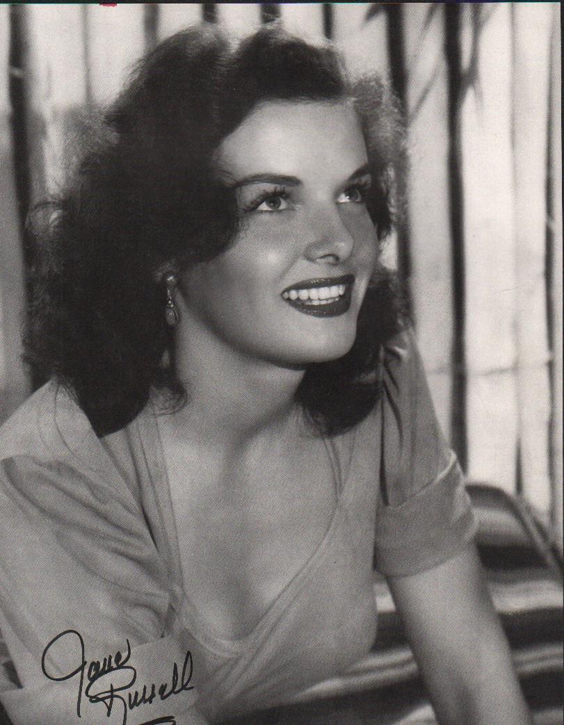 Jane Russell signed photograph (1 of 1)