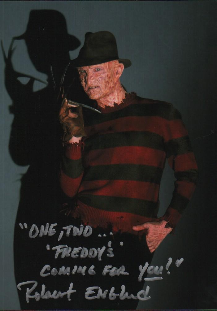 Robert Englund signed photograph (1 of 1)
