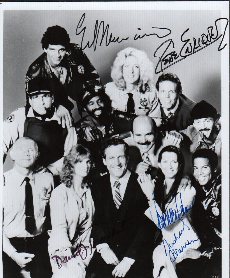 Hill Street Blues cast signed photograph (1 of 1)