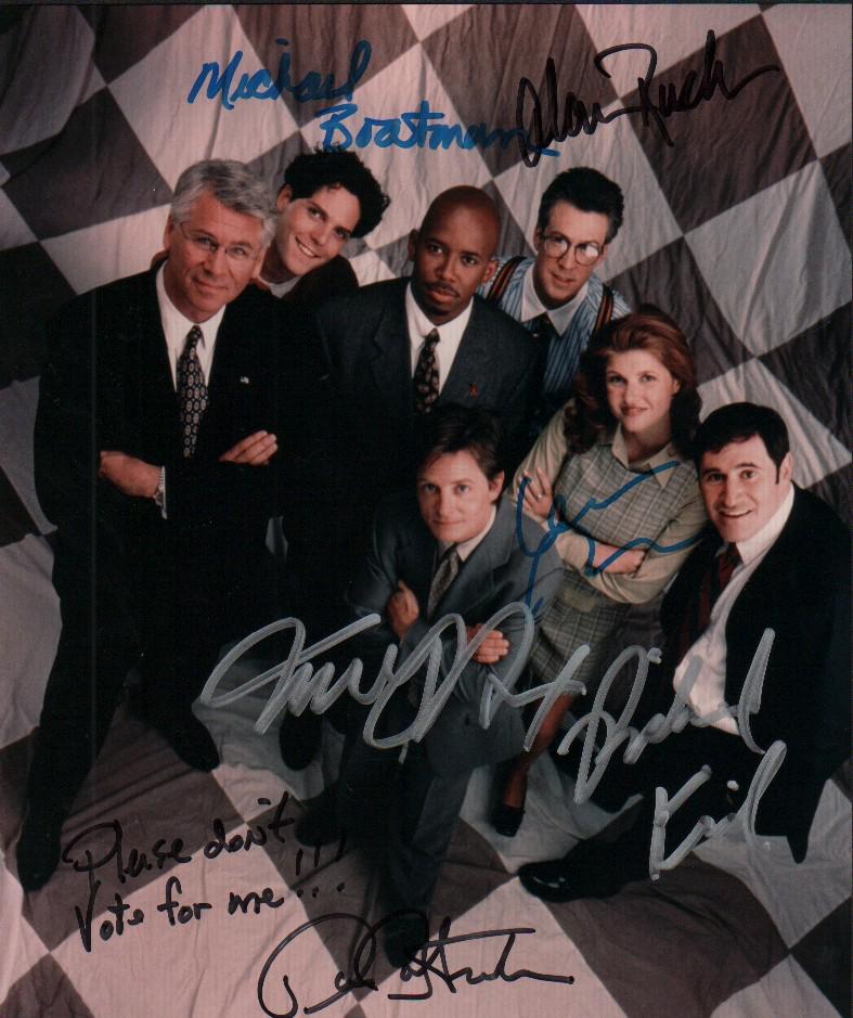Spin City cast signed photograph (1 of 1)