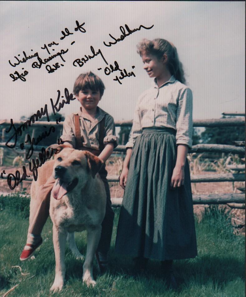 Old Yeller cast signed photograph (1 of 1)