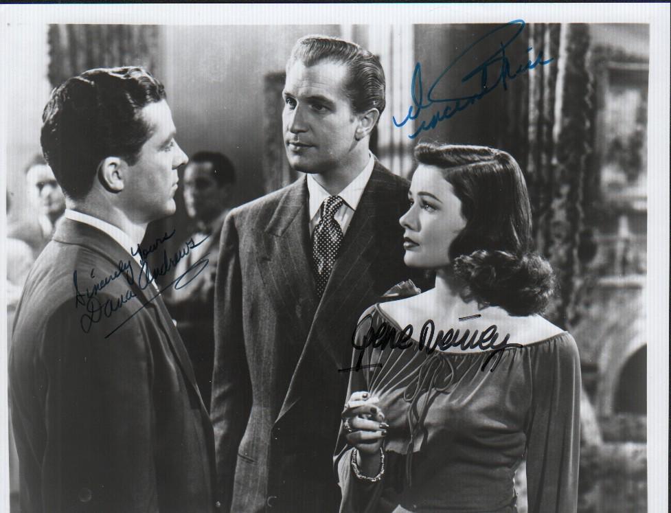 Vincent Price and cast signed photograph (1 of 1)